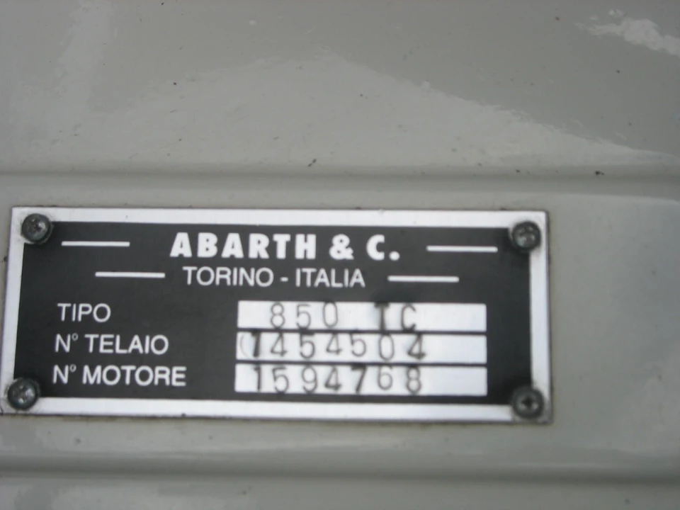 1963 Abarth 850 - Image 6 of 10