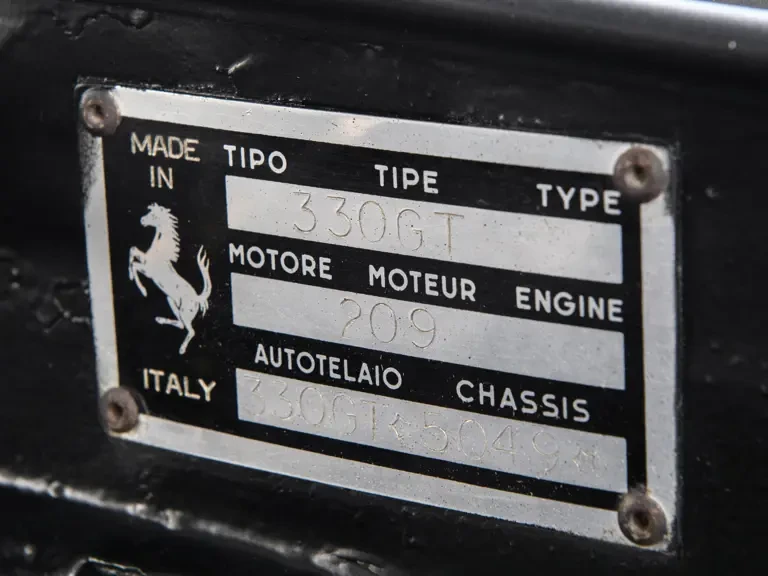1963 Ferrari 330 America - Image 21 of 25