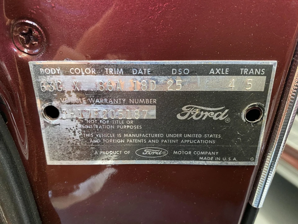 1963 Ford Falcon 1st Gen - Image 20 of 31