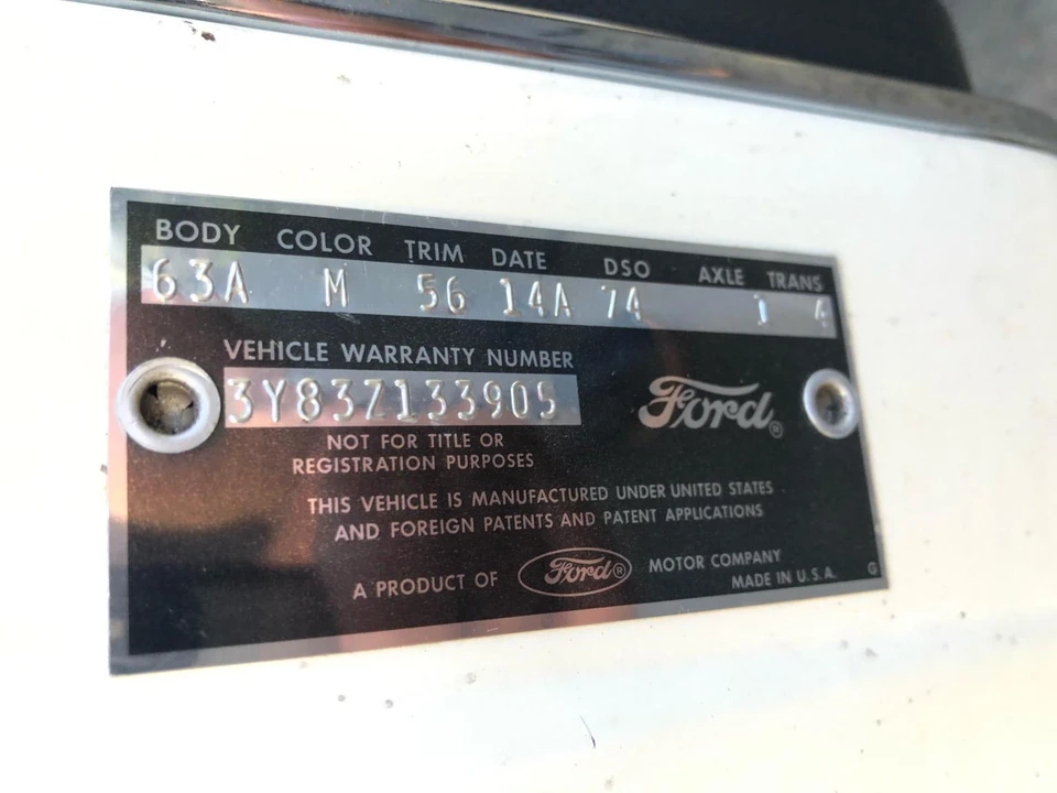 1963 Ford Thunderbird 3rd Gen - Image 25 of 31