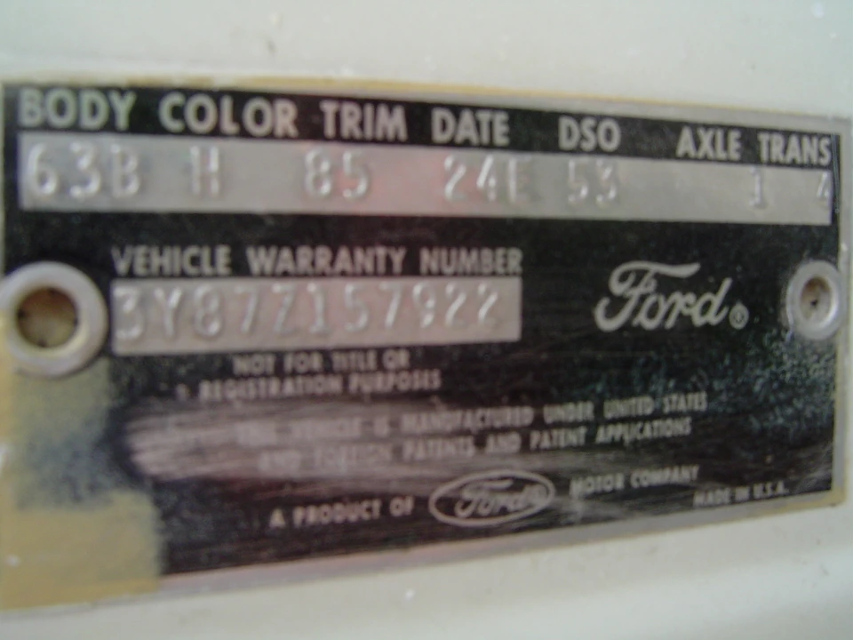 1963 Ford Thunderbird 3rd Gen - Image 12 of 25