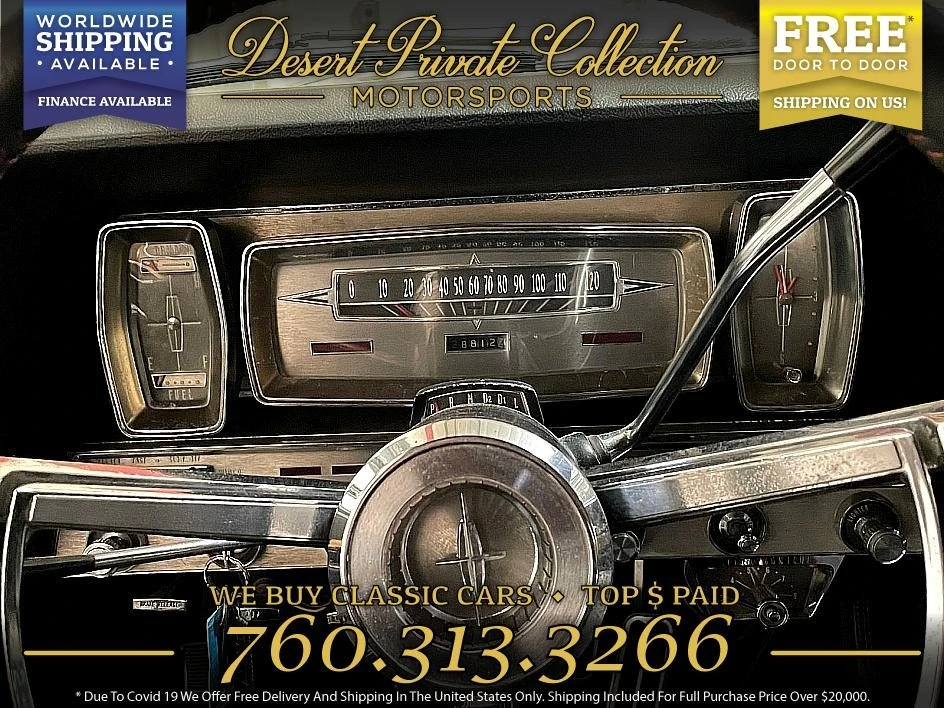 1963 Lincoln Continental 4th Gen - Image 11 of 12