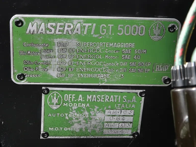 1963 Maserati 5000 GT - Image 9 of 23