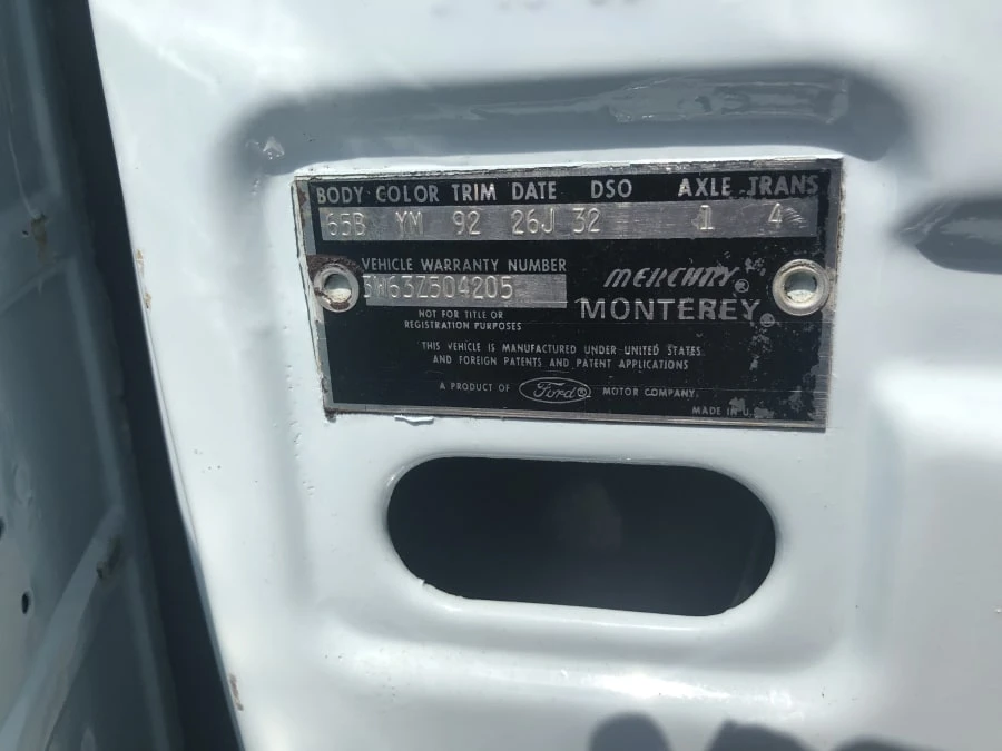 1963 Mercury Monterey - Image 6 of 6