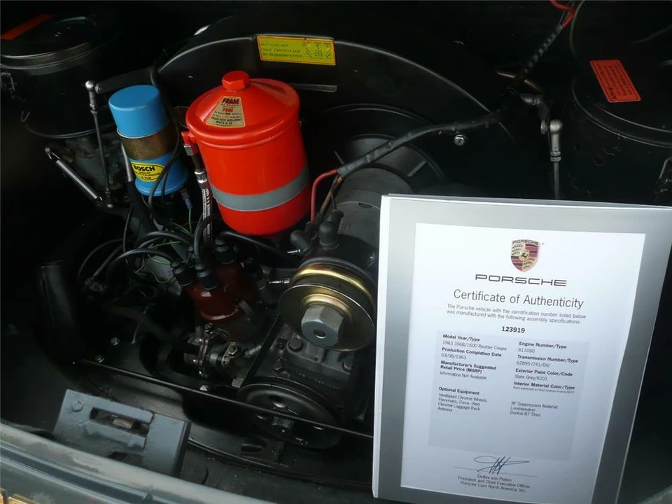 1963 Porsche 356 B - Image 3 of 3