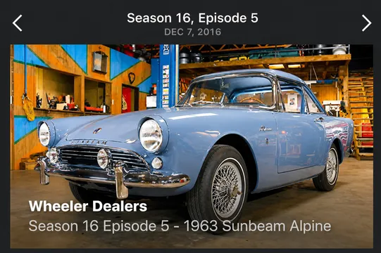1963 Sunbeam Alpine Series III