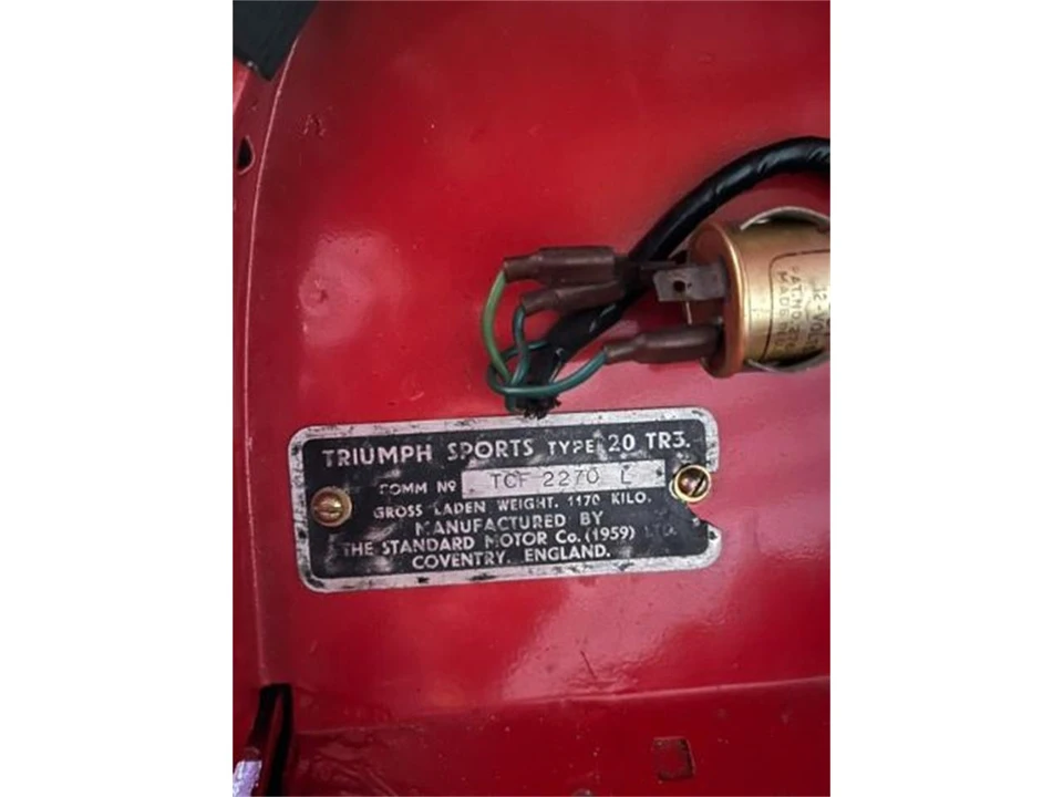 1963 Triumph TR3B - Image 21 of 30