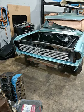 1963 Chevrolet Nova Pro Street Roller