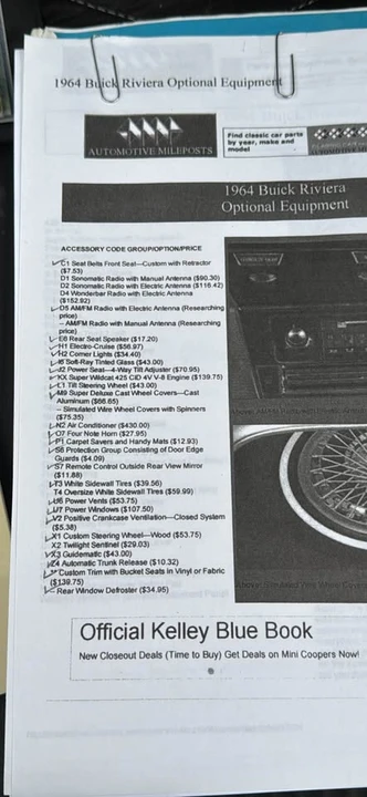 1964 Buick Riviera 1st Gen - Image 19 of 19