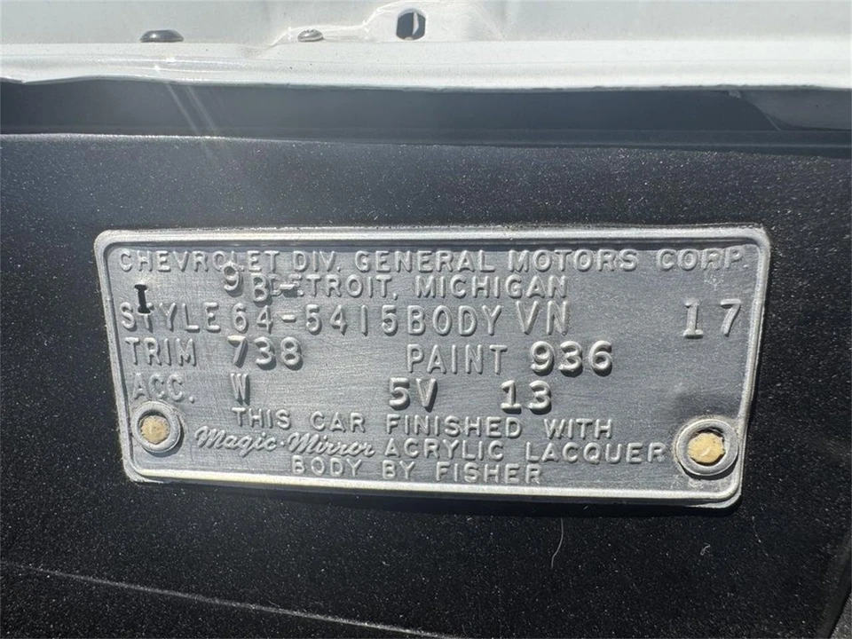 1964 Chevrolet Chevelle 1st Gen - Image 27 of 31