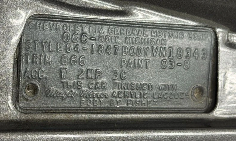 1964 Chevrolet Impala 3rd Gen - Image 9 of 9