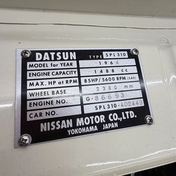1964 Nissan Datsun Sports - Image 26 of 29