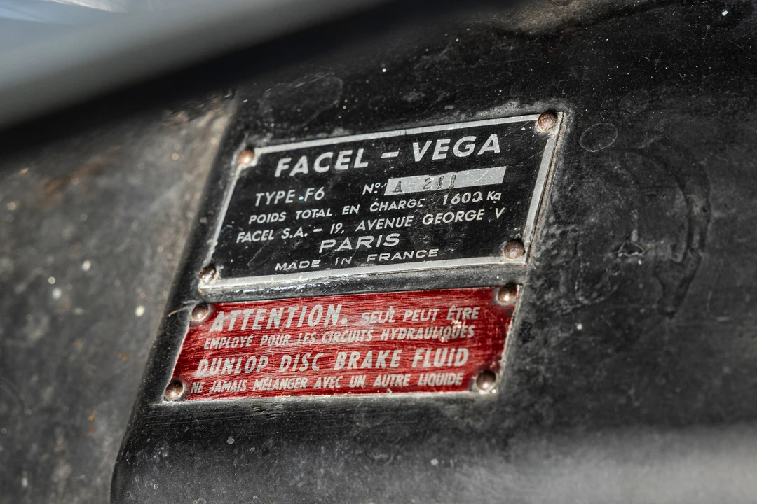 1964 Facel Vega Facel 6 - Image 22 of 31