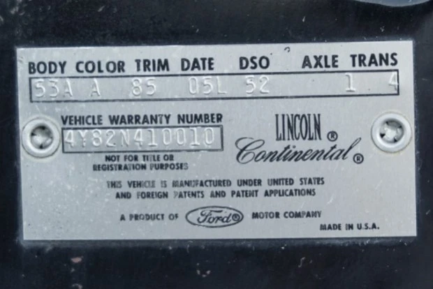 1964 Lincoln Continental 4th Gen - Image 8 of 8