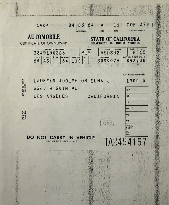 1964 Plymouth - Image 18 of 18