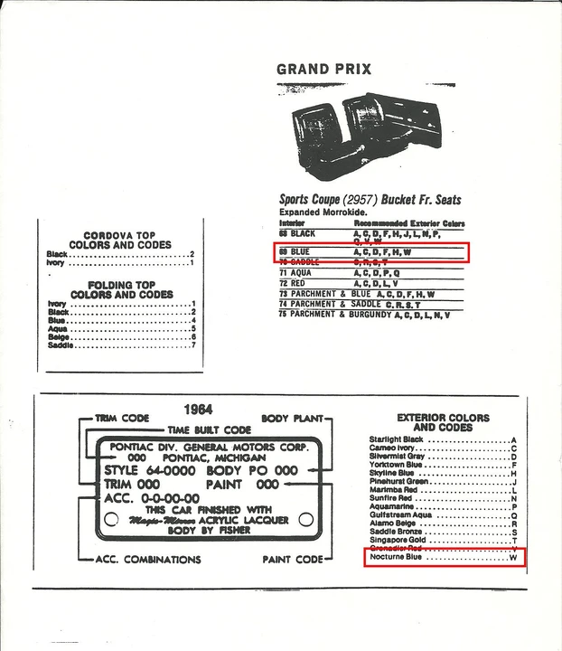 1964 Pontiac Grand Prix 1st Gen - Image 31 of 31