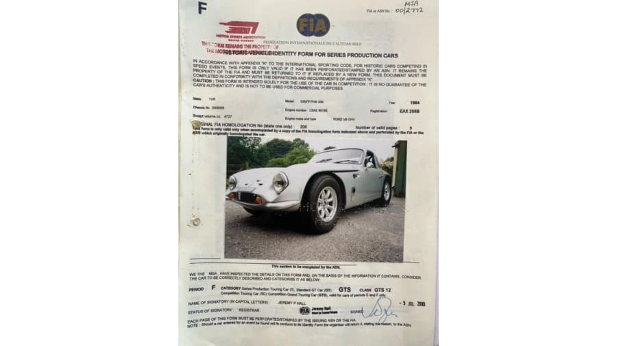 1964 TVR Griffith - Image 26 of 31