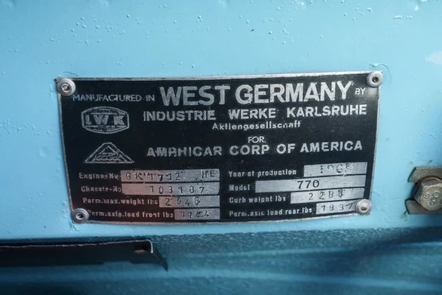 1965 Amphicar Model 770 - Image 10 of 10
