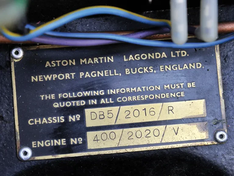 1965 Aston Martin DB5 Vantage - Image 23 of 30