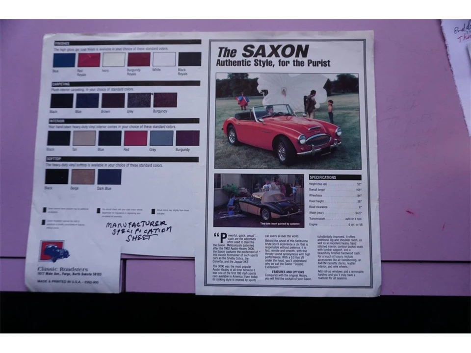 1965 Austin-Healey - Image 19 of 22