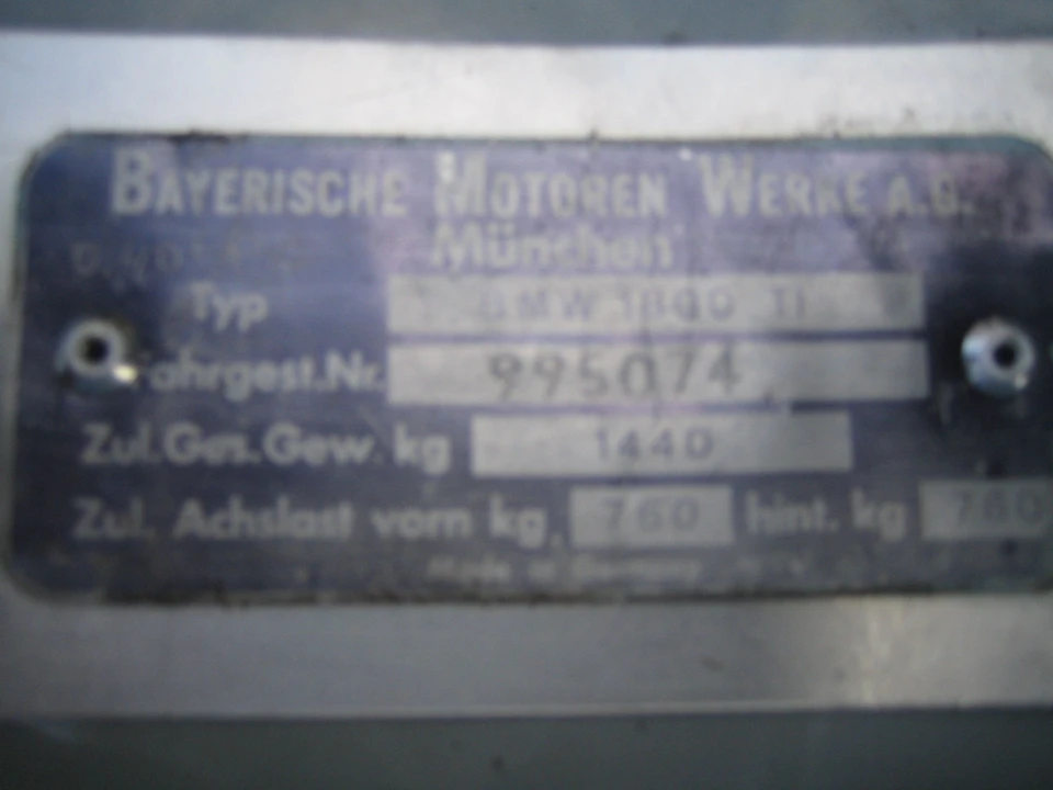 1965 BMW New Class - Image 2 of 5