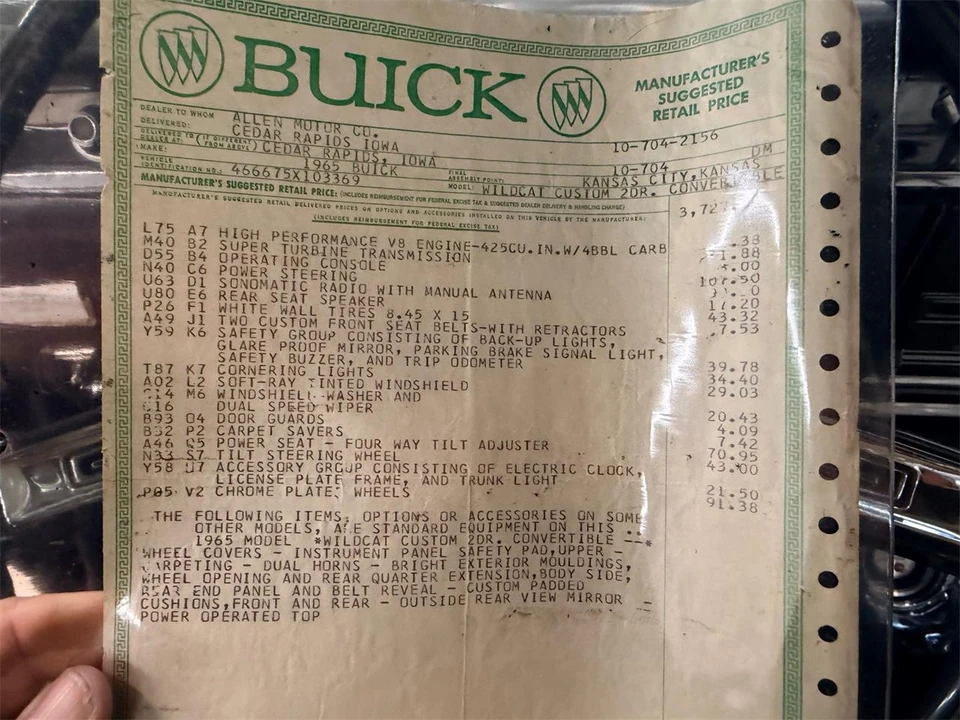 1965 Buick Skylark 3rd Gen - Image 19 of 31