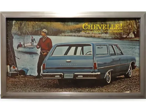 Chevrolet Chevelle Dealer Showroom Wall Poster