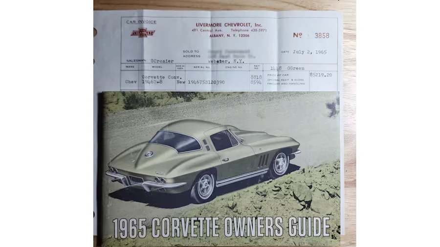 1965 Chevrolet Corvette C2 - Image 11 of 11