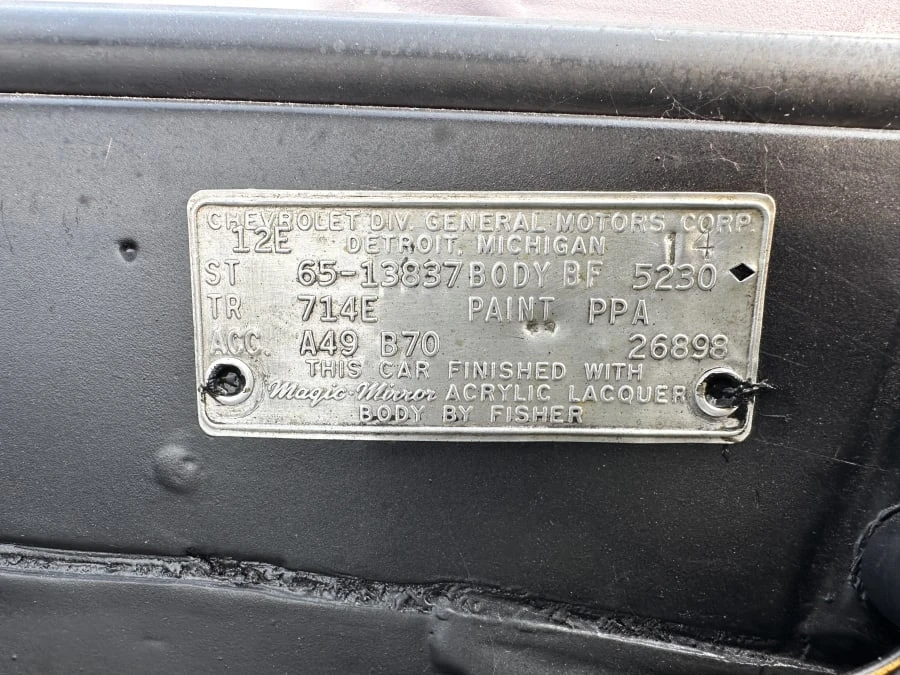 1965 Chevrolet Malibu - Image 26 of 26