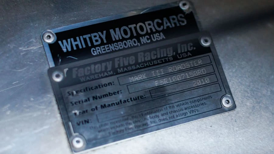 1965 Factory Five Roadster - Image 31 of 31