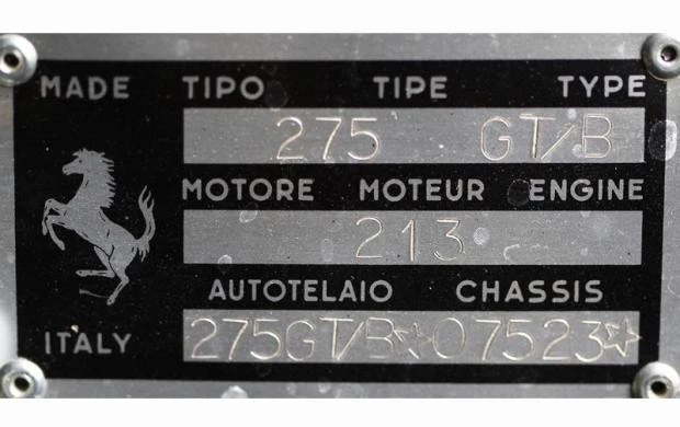 1965 Ferrari 275 GTB - Image 12 of 12