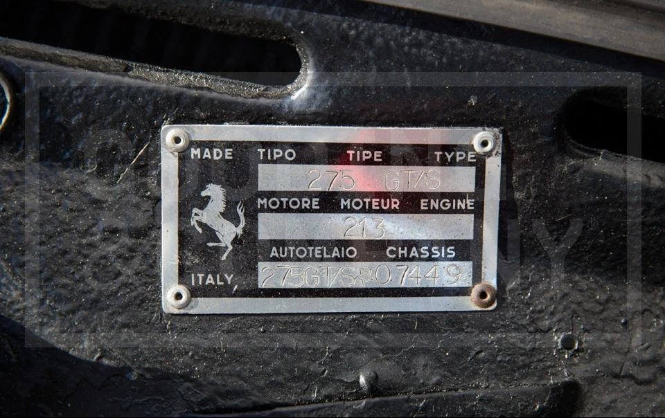 1965 Ferrari 275 GTS - Image 18 of 21