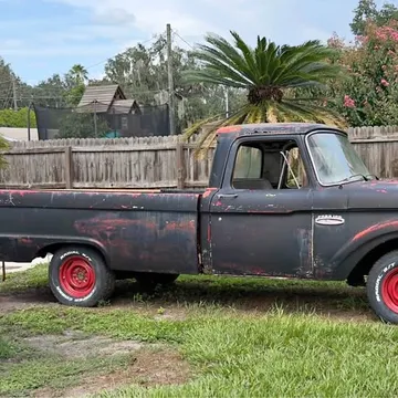 1965 Ford F-100 Custom Cab Pickup Truck