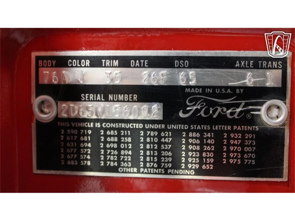 1965 Ford Galaxie 3rd Gen - Image 3 of 31