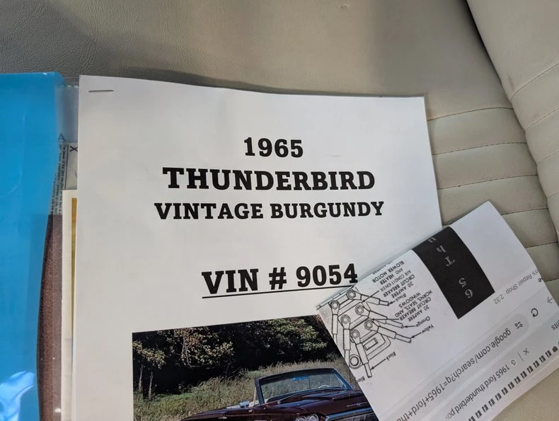 1965 Ford Thunderbird 4th Gen - Image 13 of 14