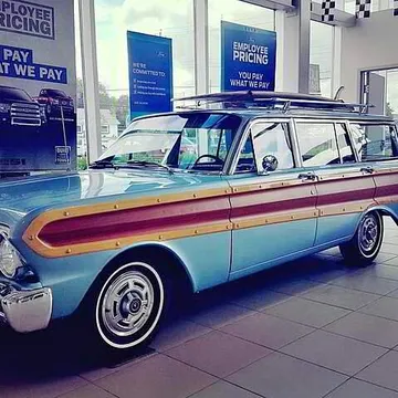 1965 Ford Falcon Squire Wagon
