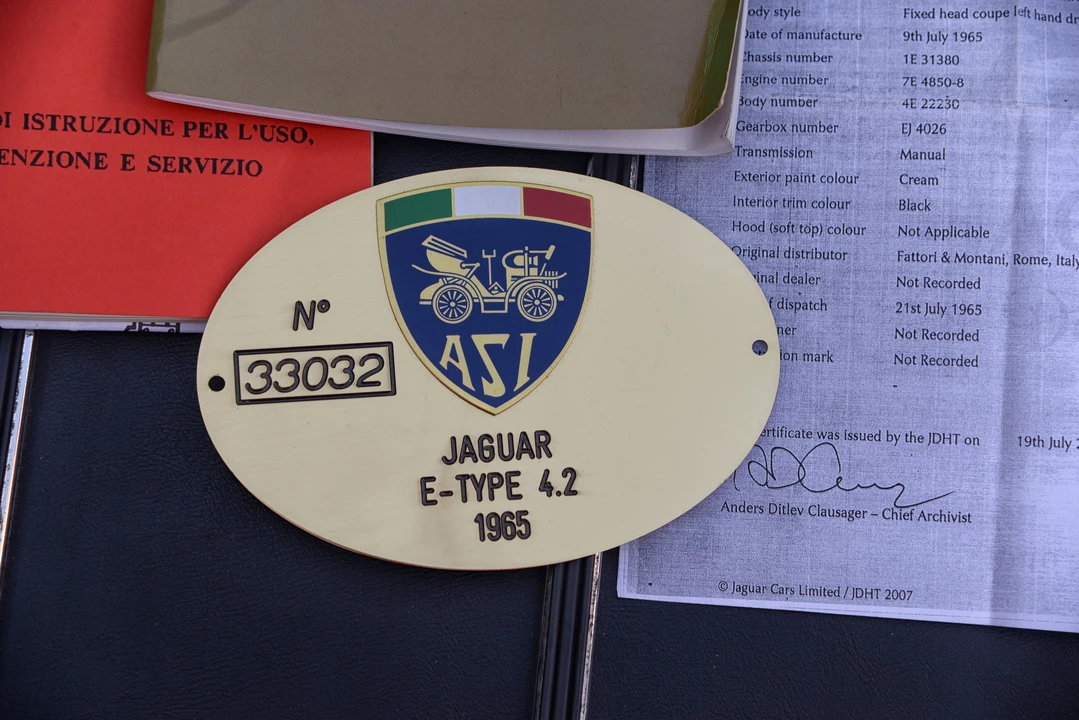1965 Jaguar E-Type Series 1 - Image 26 of 27