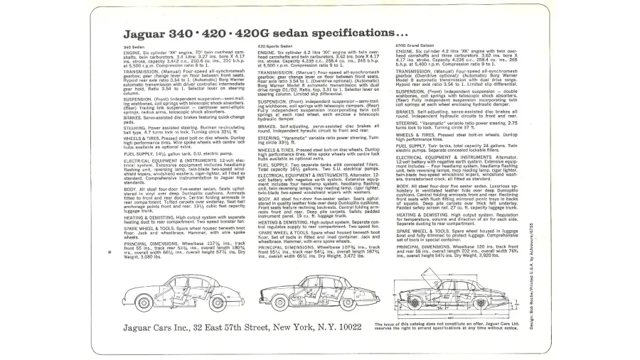 1965 Jaguar S-Type 1st Gen - Image 19 of 20