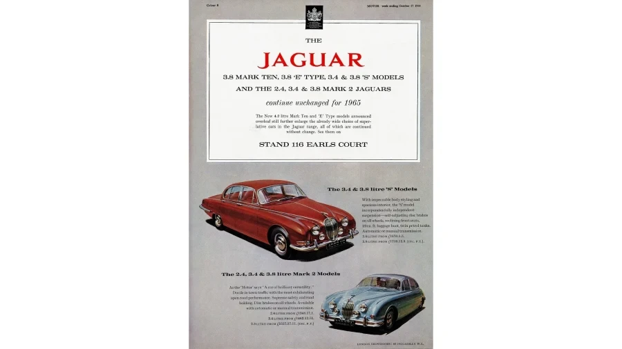 1965 Jaguar S-Type 1st Gen - Image 20 of 20