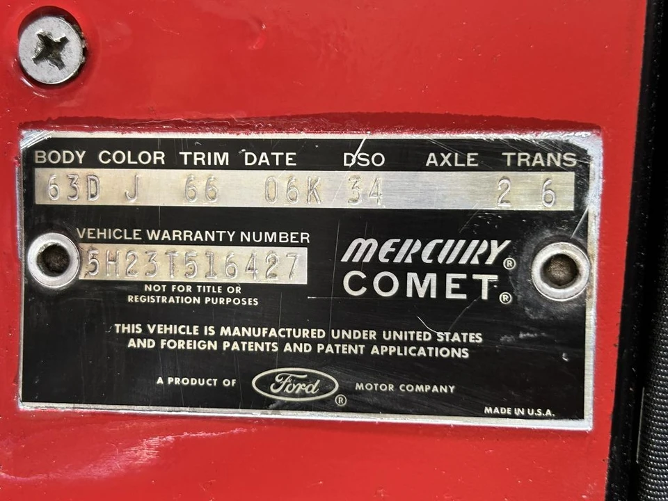 1965 Mercury Comet - Image 28 of 31