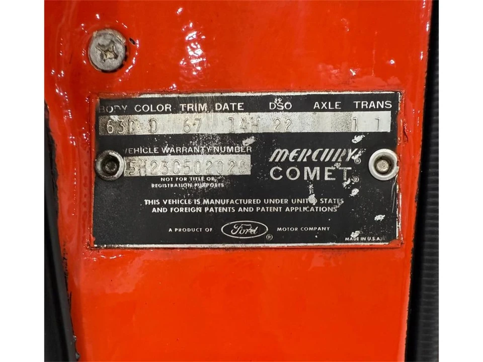 1965 Mercury Comet - Image 27 of 31