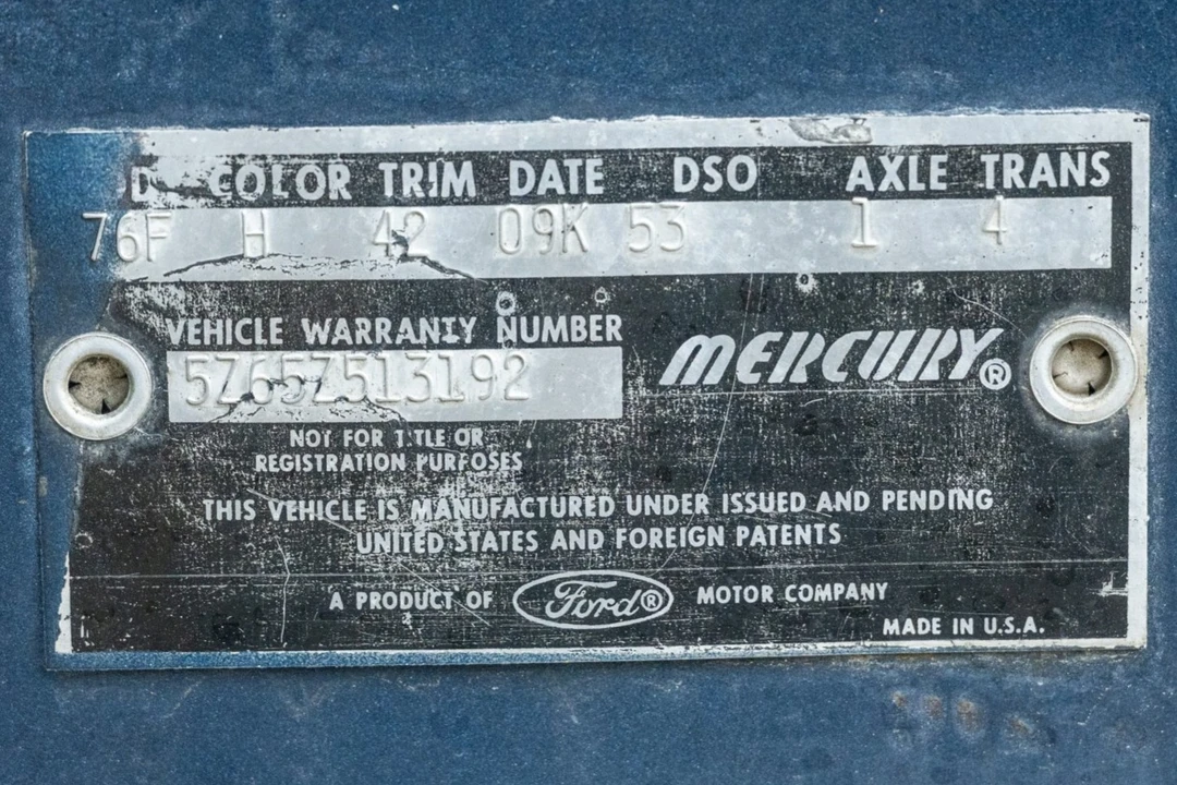 1965 Mercury Monterey - Image 8 of 8