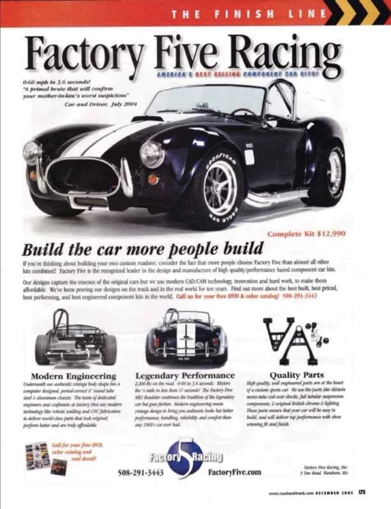 1965 Factory Five Roadster - Image 3 of 3