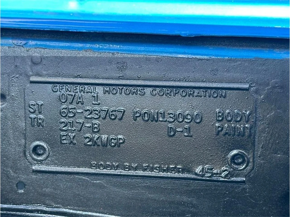 1965 Pontiac GTO 1st Gen - Image 22 of 31
