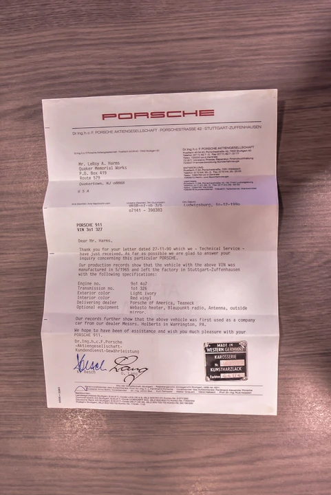 1965 Porsche 901 - Image 5 of 31