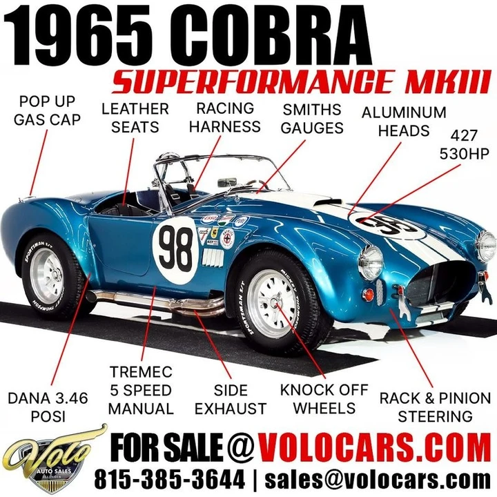 1965 Shelby Cobra Replica - Image 6 of 31