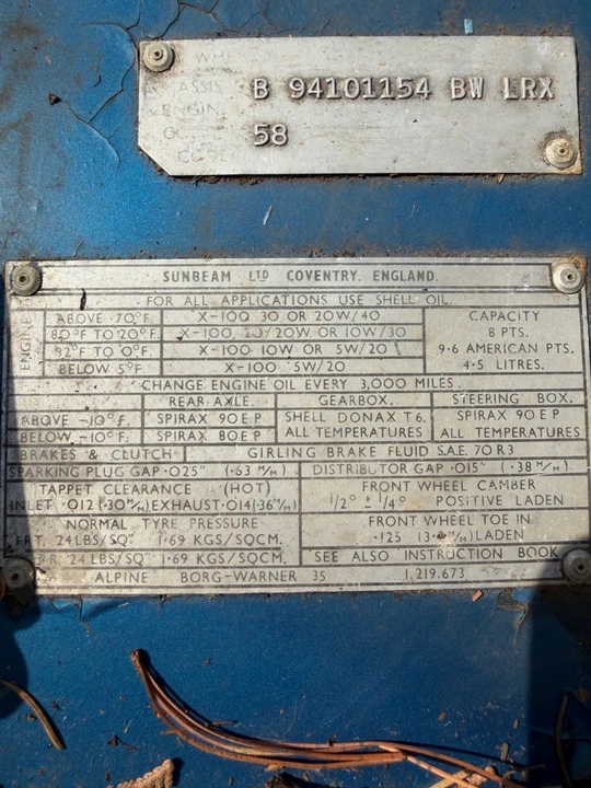 1965 Sunbeam Alpine - Image 20 of 23
