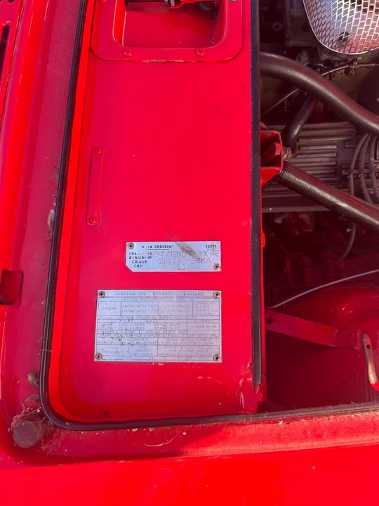 1965 Sunbeam Tiger Mark I - Image 8 of 21