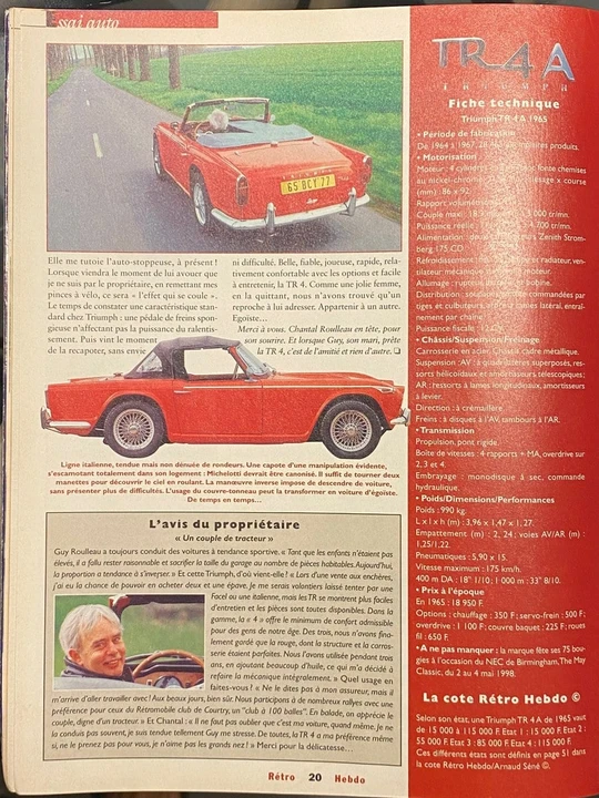 1965 Triumph TR4A - Image 27 of 30