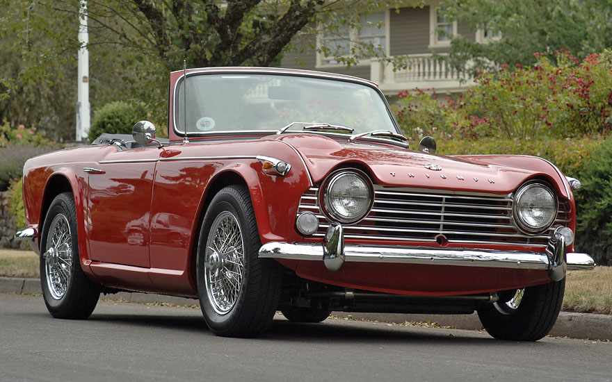 Restored 1965 Triumph TR4A